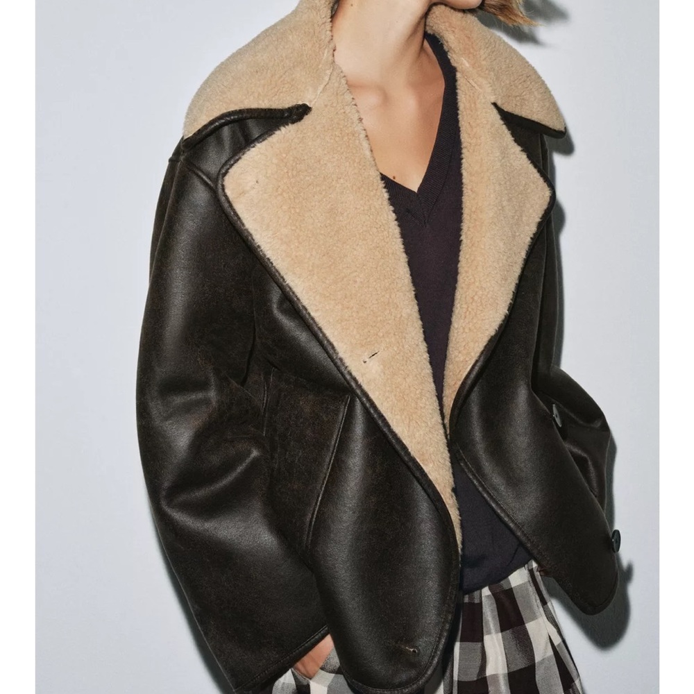 ZARA ZW COLLECTION DOUBLE-FACED JACKET